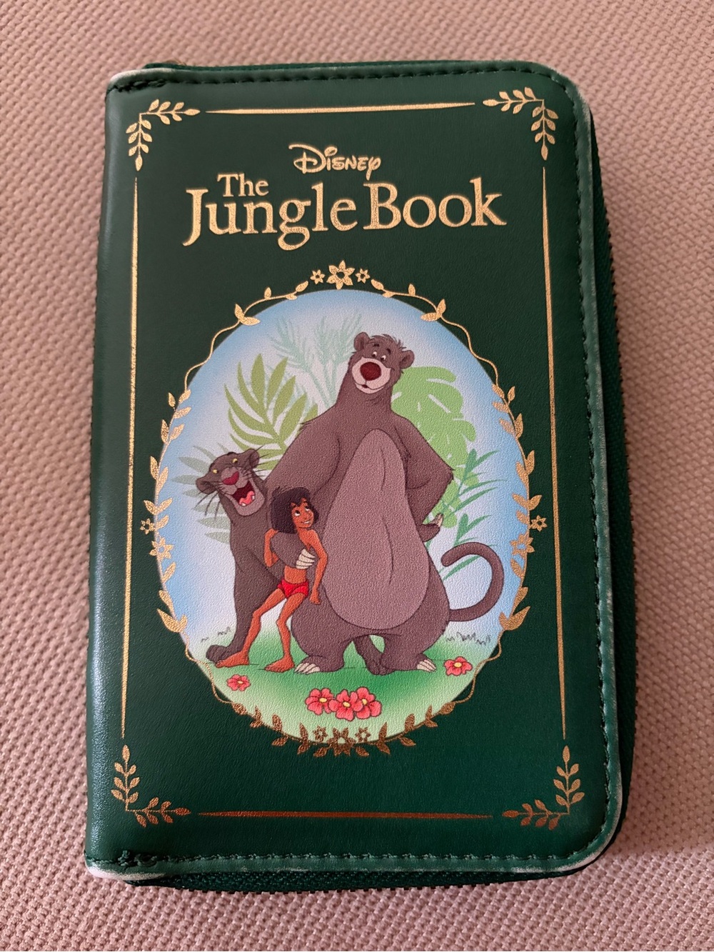 Disney The Jungle Book Green Vinyl Wallet Loungefly